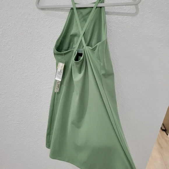 Madewell MWL Green Flex 2.0 Fitness Dress, Size S NWT - Picture 12 of 14